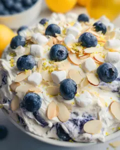 Lemon Blueberry Fluff