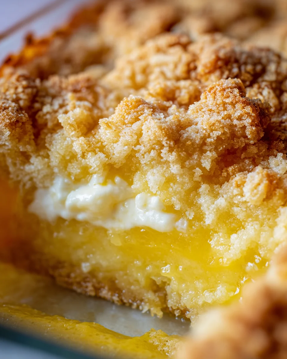 Lemon Cream Cheese Dump Cake Recipe 22 Lemon