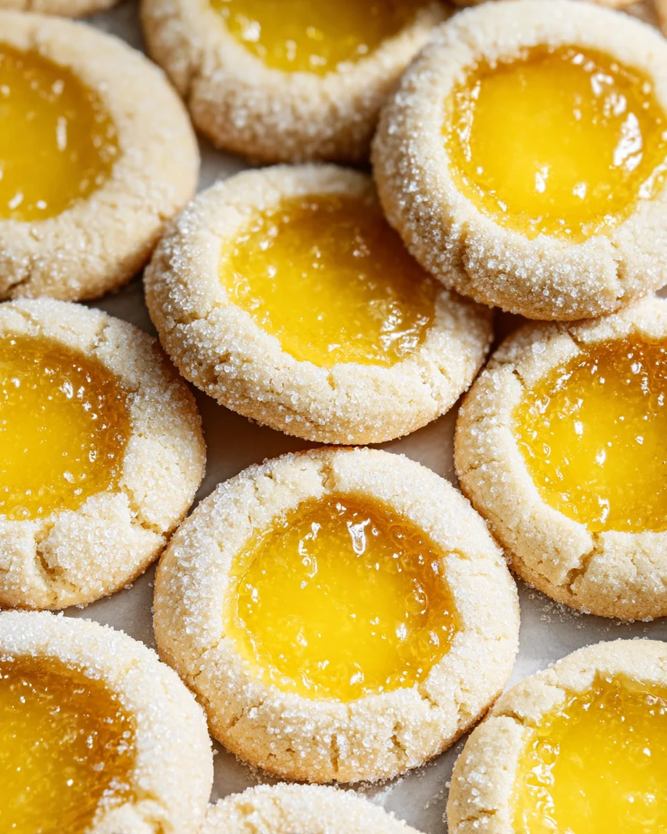 Lemon Curd Cookies Recipe Lemon