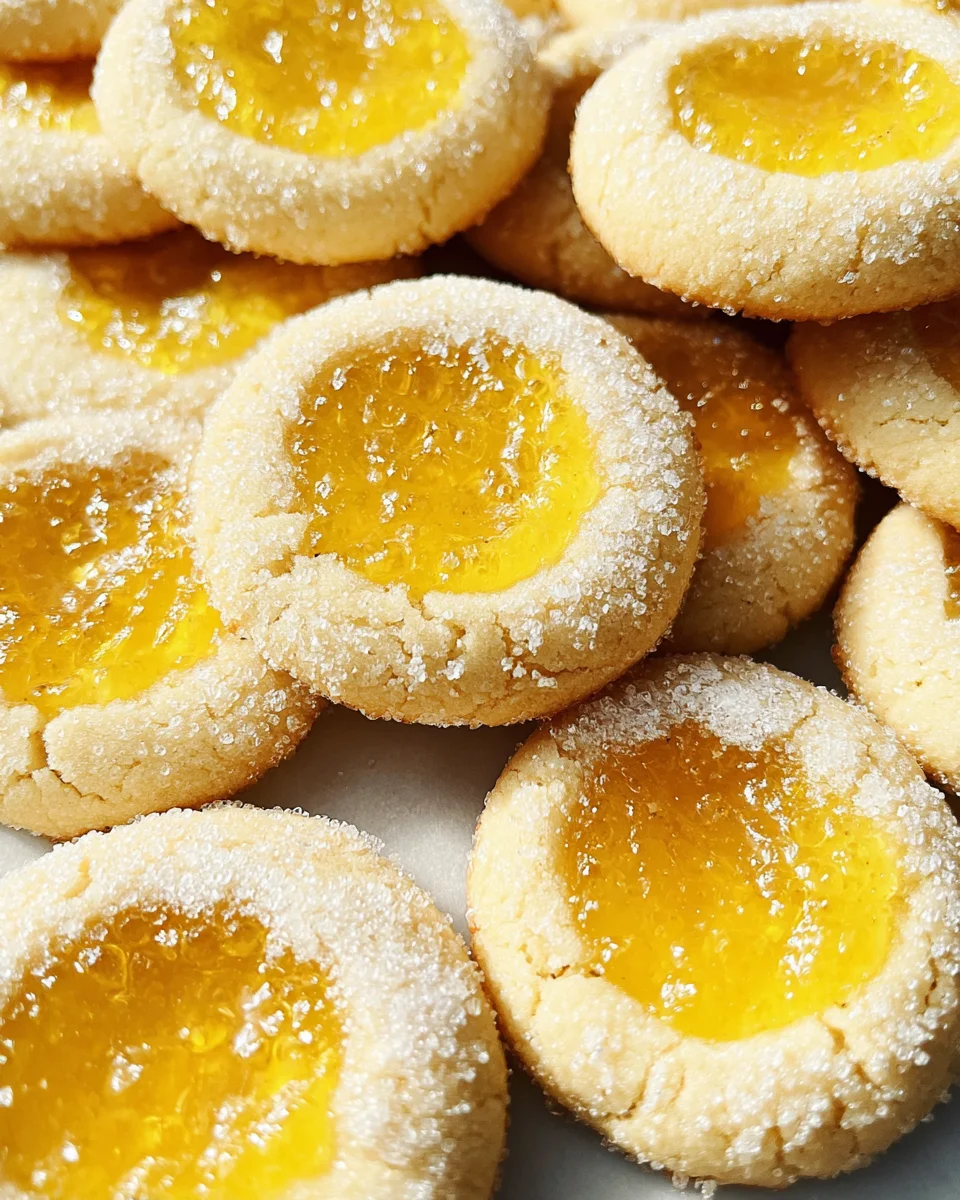 Lemon Curd Cookies Recipe Lemon