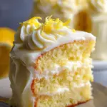 Lemon Velvet Cake with Lemon Cream Cheese Frosting