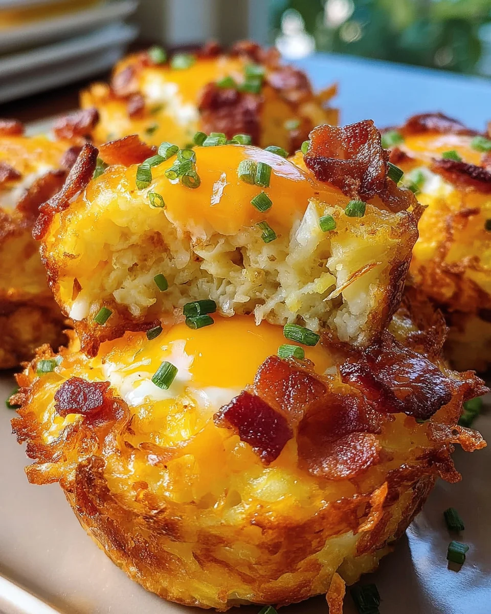 Loaded Bacon and Egg Hash Brown Muffins 20 Loaded Bacon and Egg Hash Brown Muffins