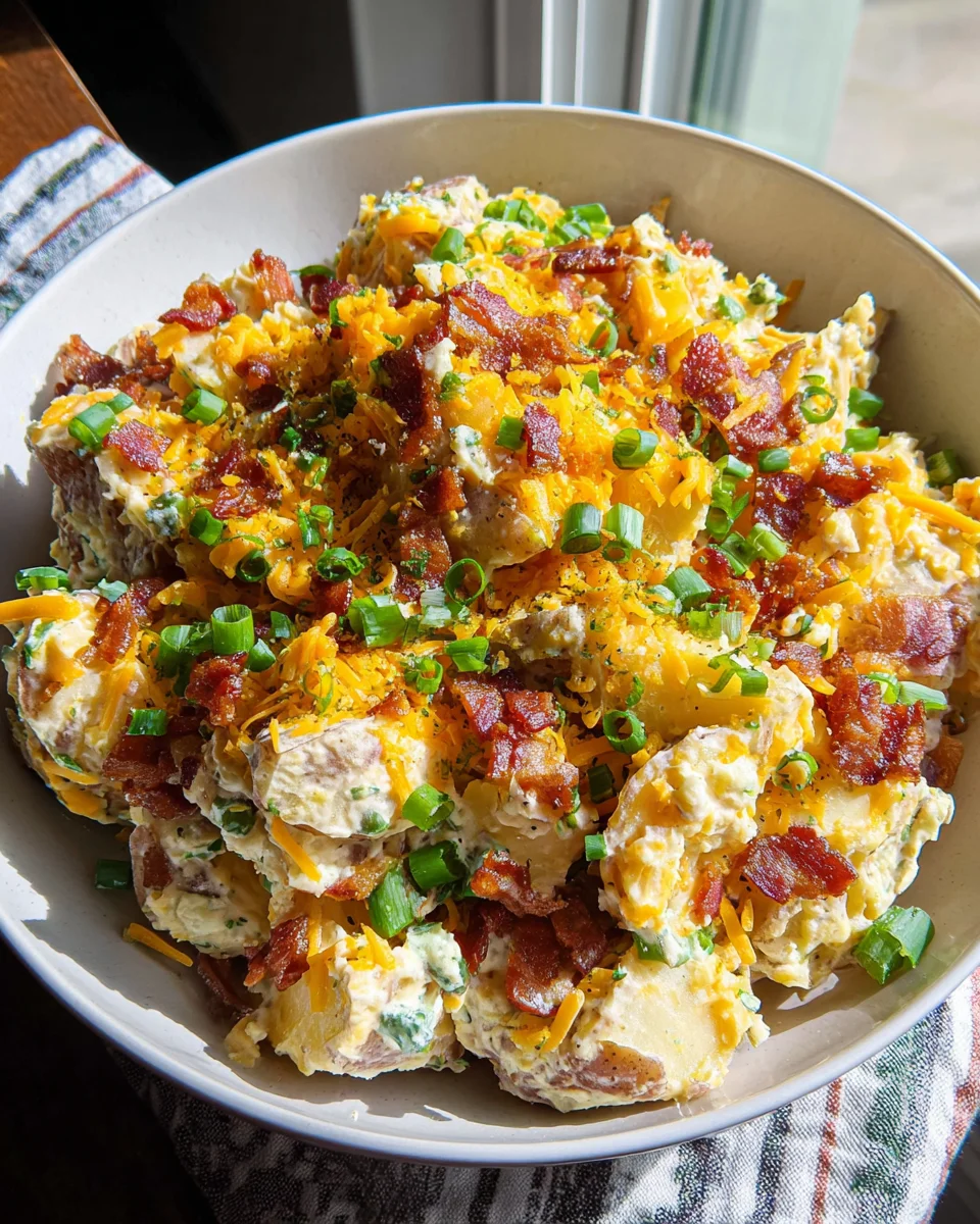 Loaded Baked Potato Salad 17 Loaded Baked Potato Salad
