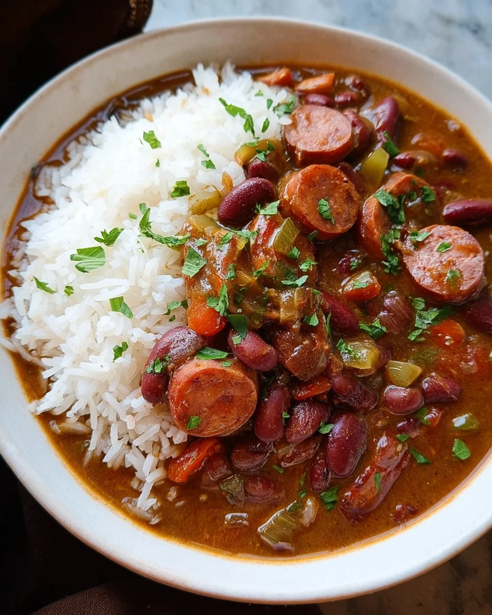 Louisiana-style Vegan Red Beans and Rice