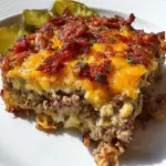 Low-Carb Bacon Cheeseburger Casserole