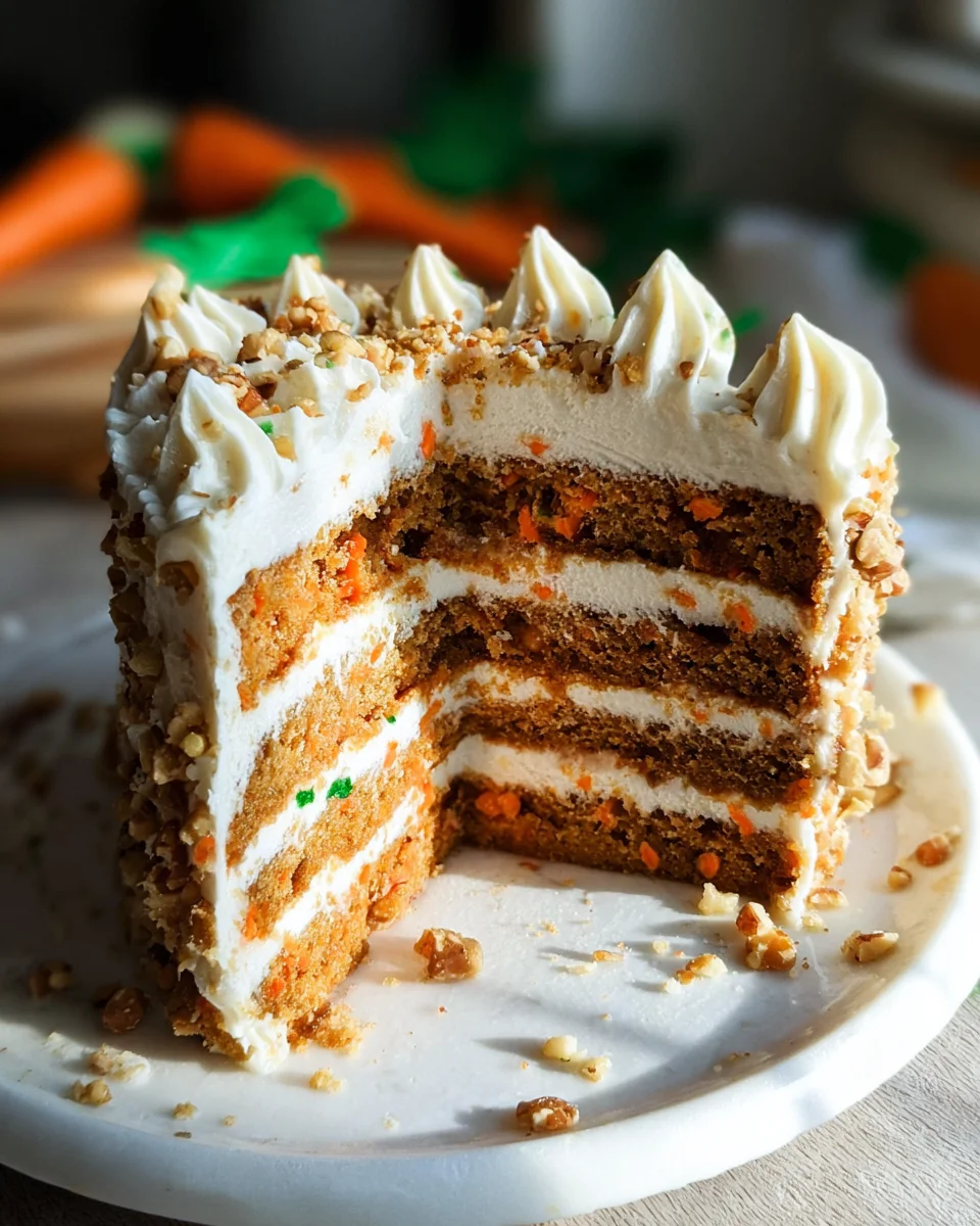 MOIST Vegan Carrot Cake Recipe with Cream Cheese Frosting 20 MOIST Vegan Carrot Cake Recipe with Cream Cheese Frosting
