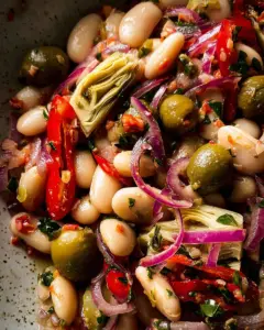 Marinated Butter Beans