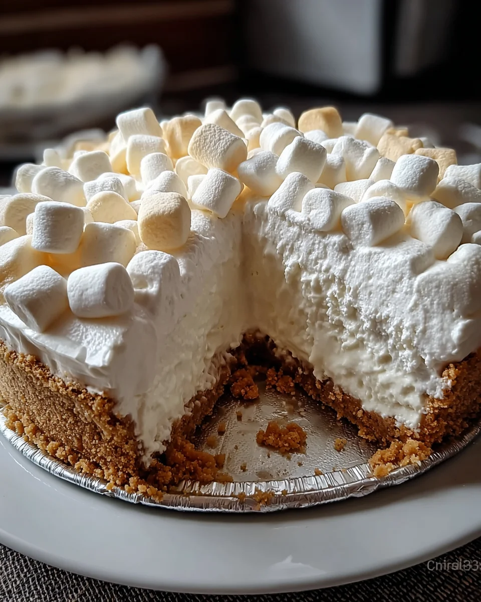 Marshmallow Cheesecake 18 Marshmallow Cheesecake