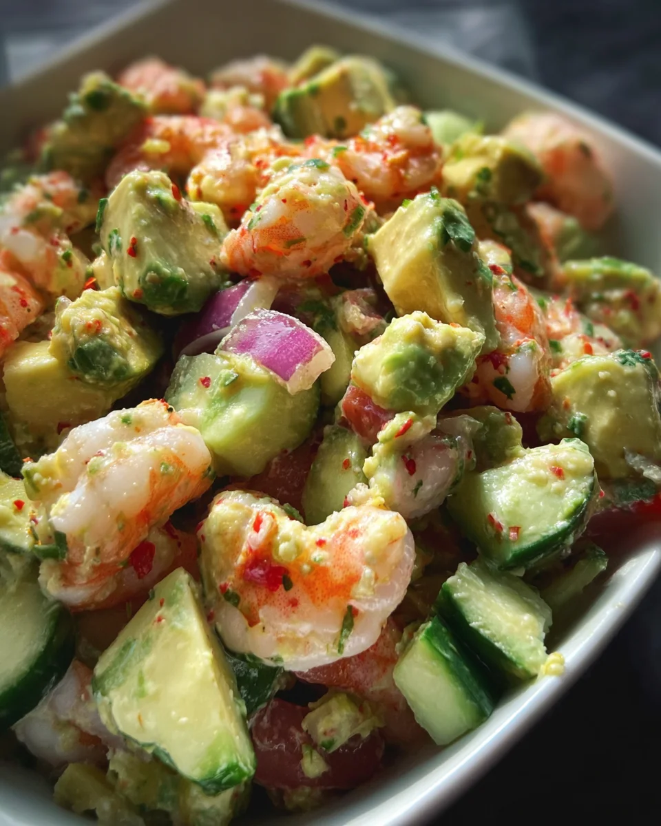 Mediterranean Keto Shrimp Salad