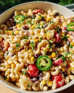 Mexican Macaroni Salad Recipe