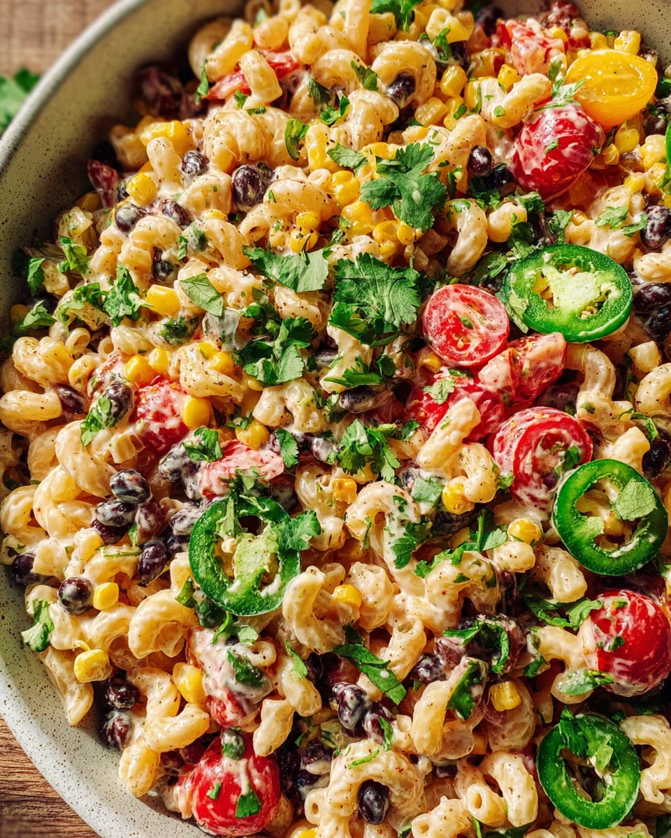 Mexican Macaroni Salad Recipe Mexican