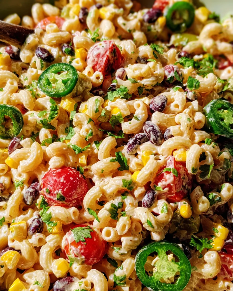 Mexican Macaroni Salad Recipe Mexican