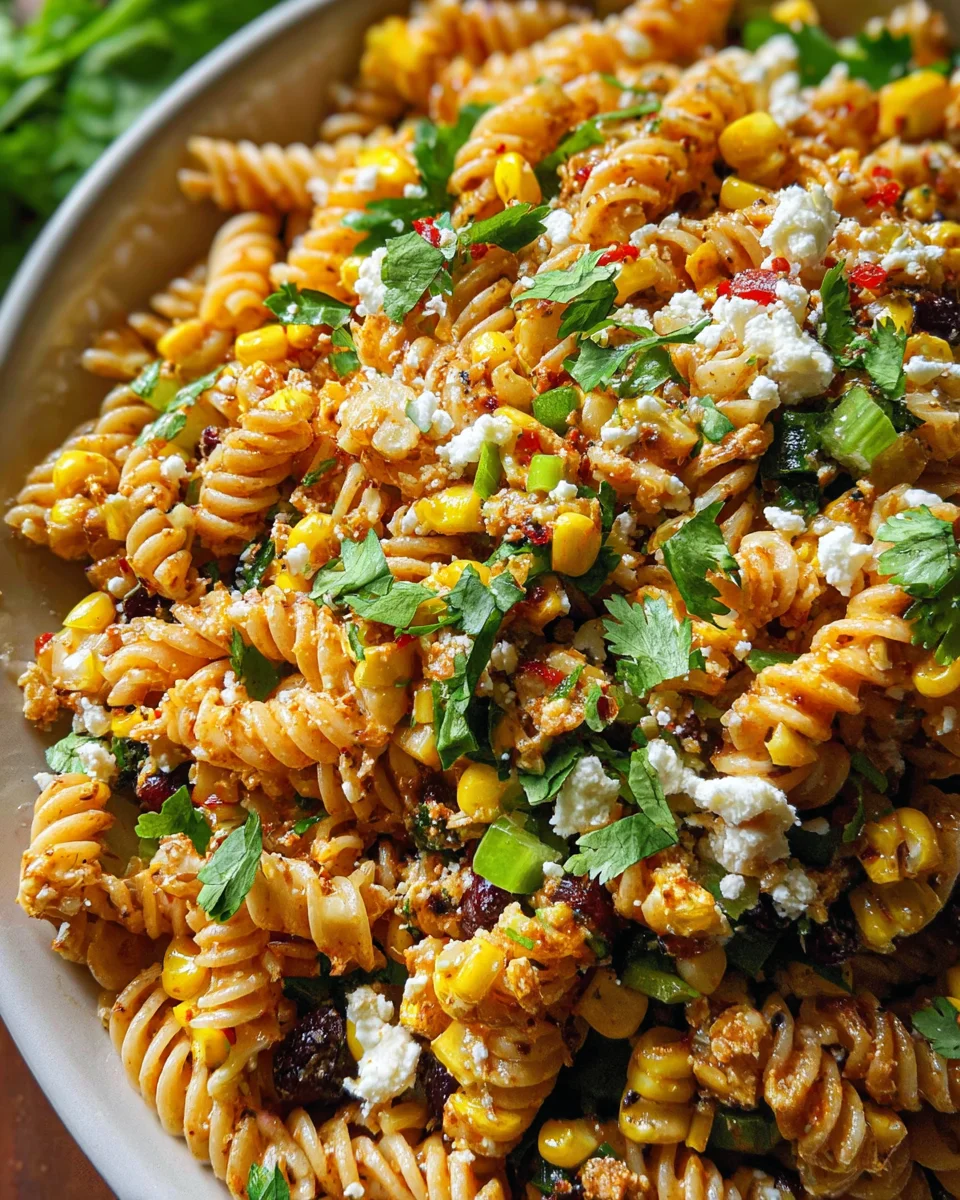 Mexican Street Corn Pasta Salad