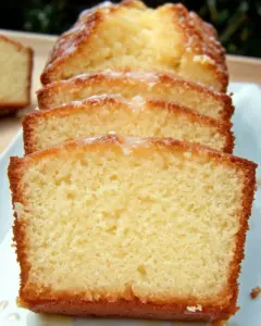 Moist Vanilla Pound