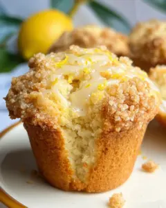 Moist Vegan Lemon Muffins