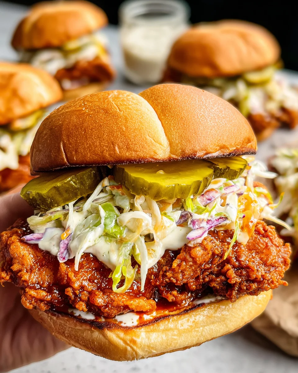 Nashville Hot Chicken Sandwiches Nashville