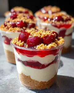 No-Bake Cheesecake Parfait