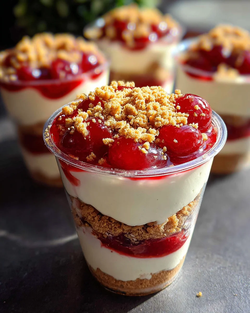 No-Bake Cheesecake Parfait No-Bake