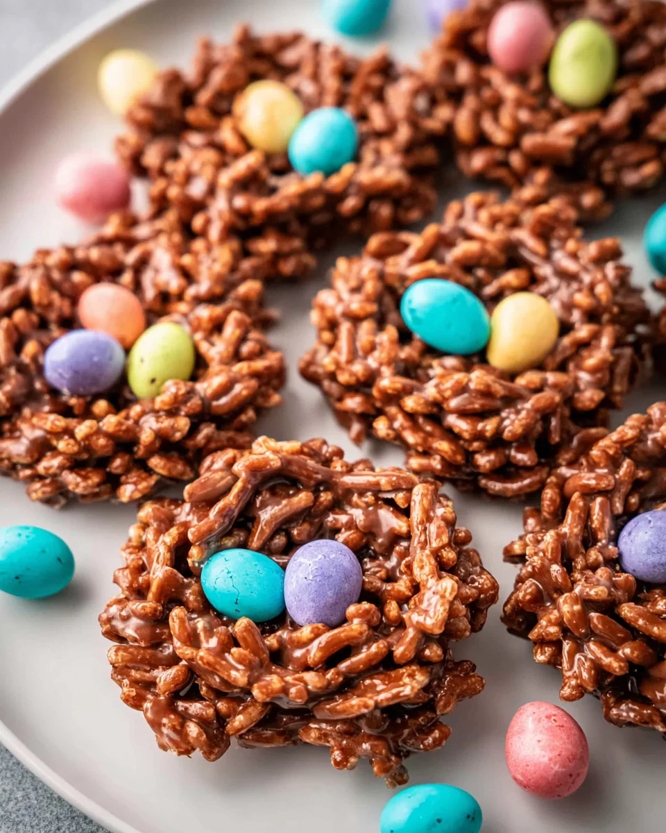 No-Bake Chocolate Bird Nests 17 No-Bake