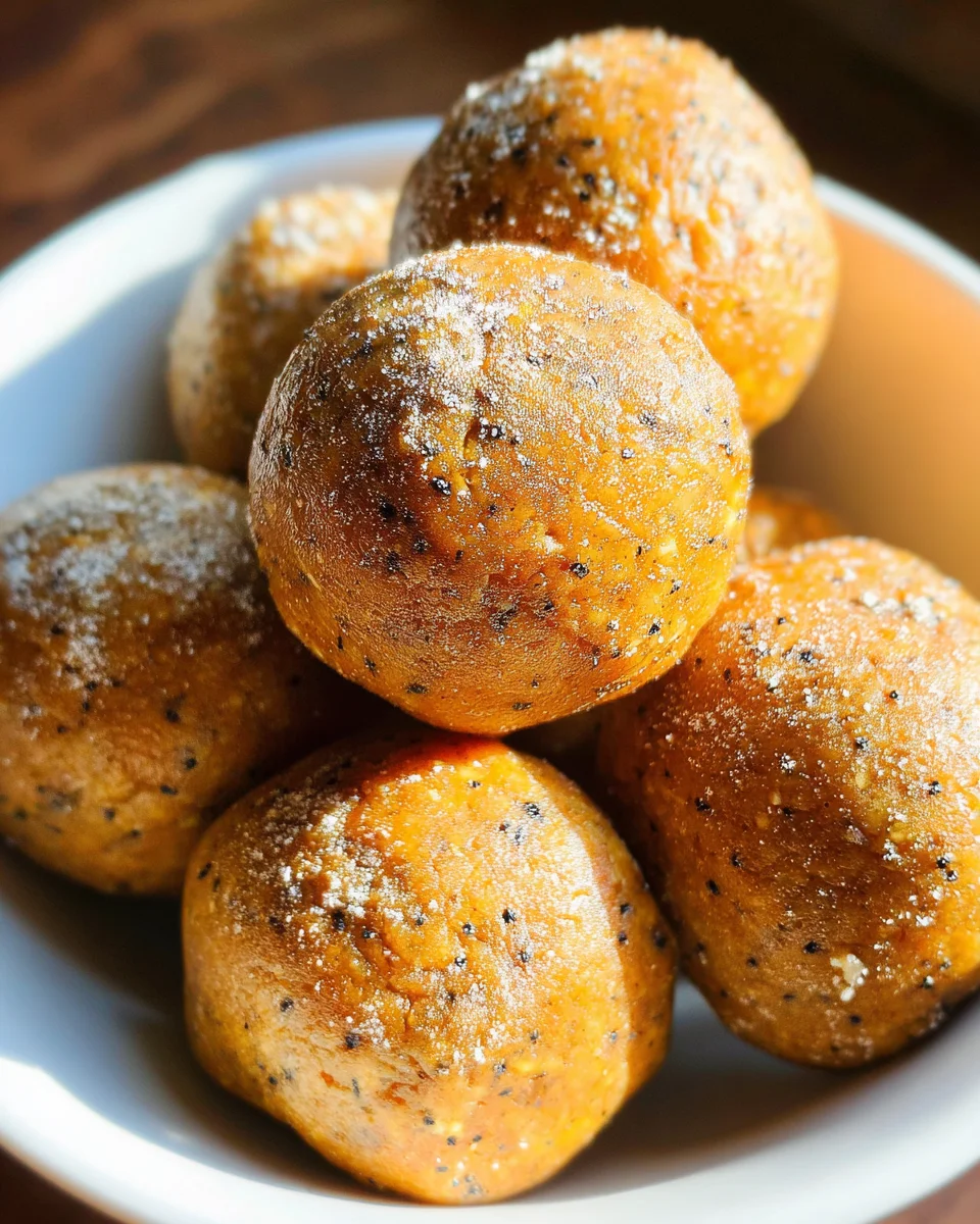 No Bake Healthy Pumpkin Pie Energy Balls 18 No