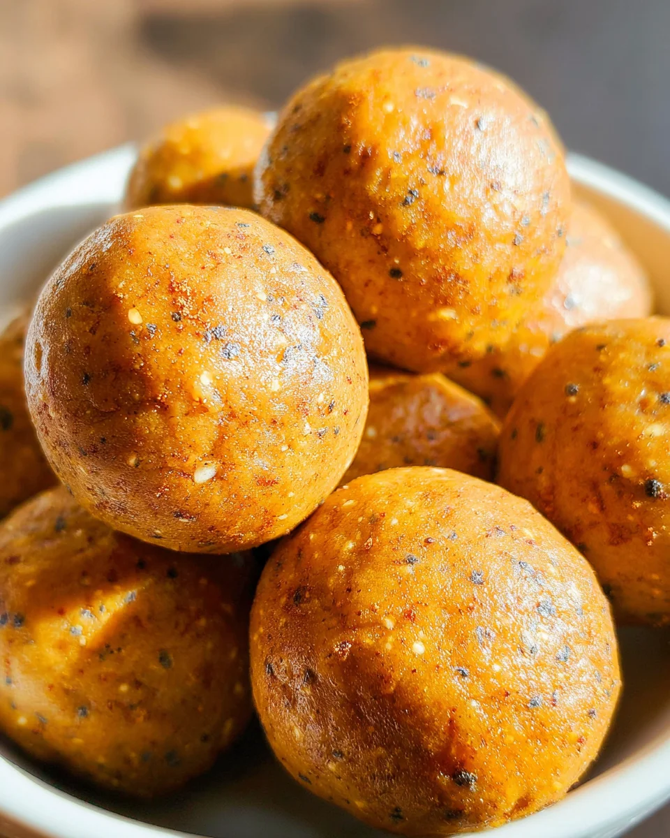 No Bake Healthy Pumpkin Pie Energy Balls 19 No