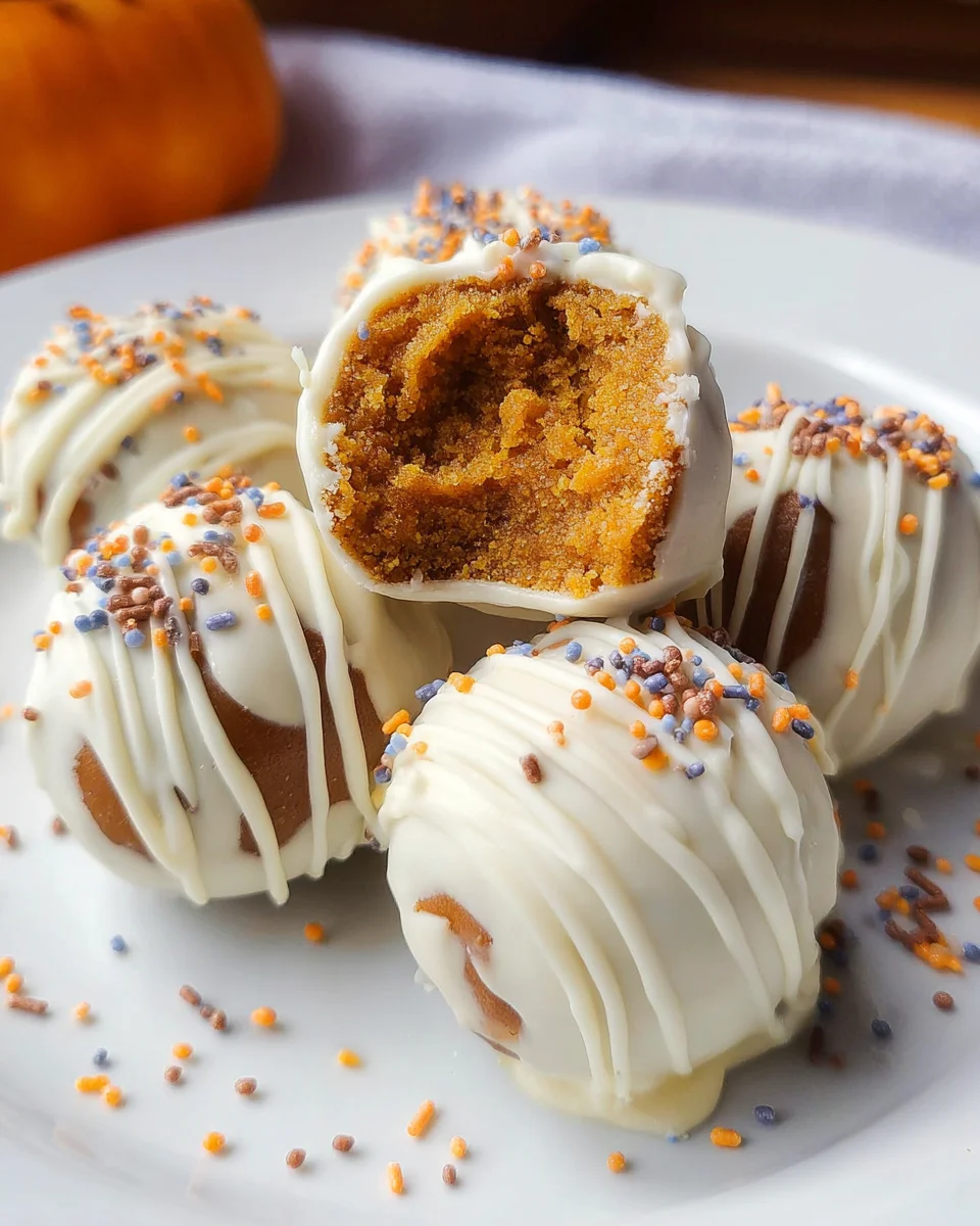 No Bake Pumpkin Balls 23 No Bake Pumpkin Balls