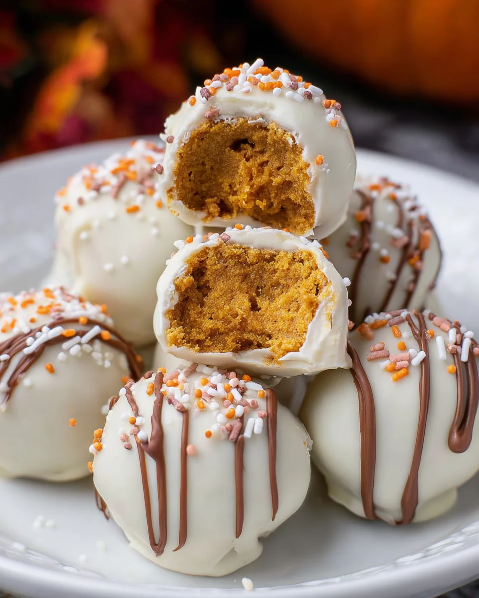 No Bake Pumpkin Balls 25 No
