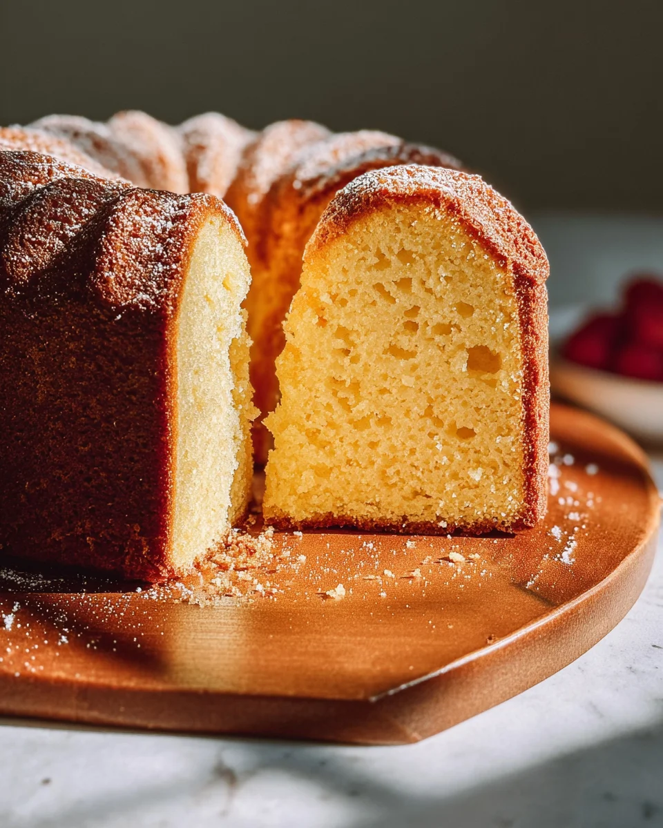 Old Fashioned Pound Cake Old