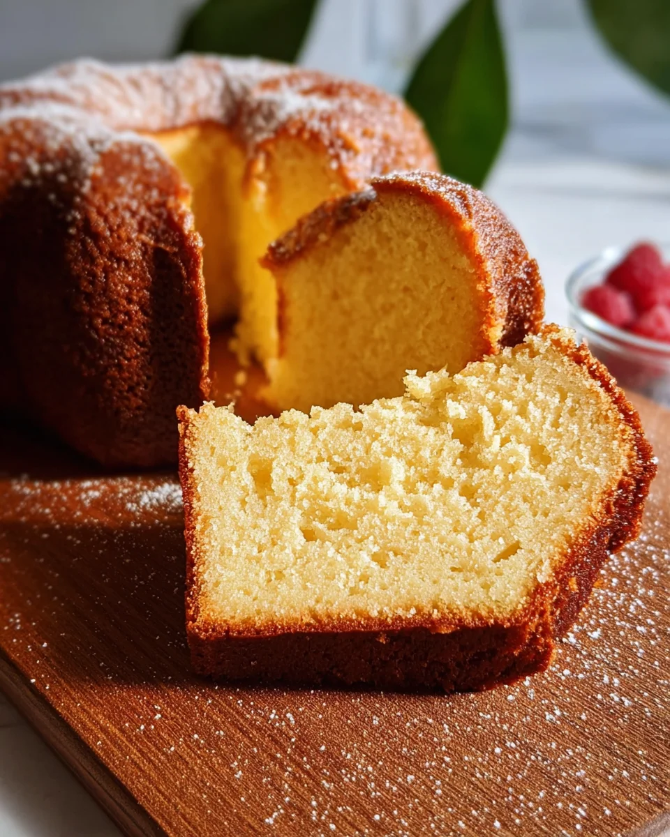 Old Fashioned Pound Cake Old