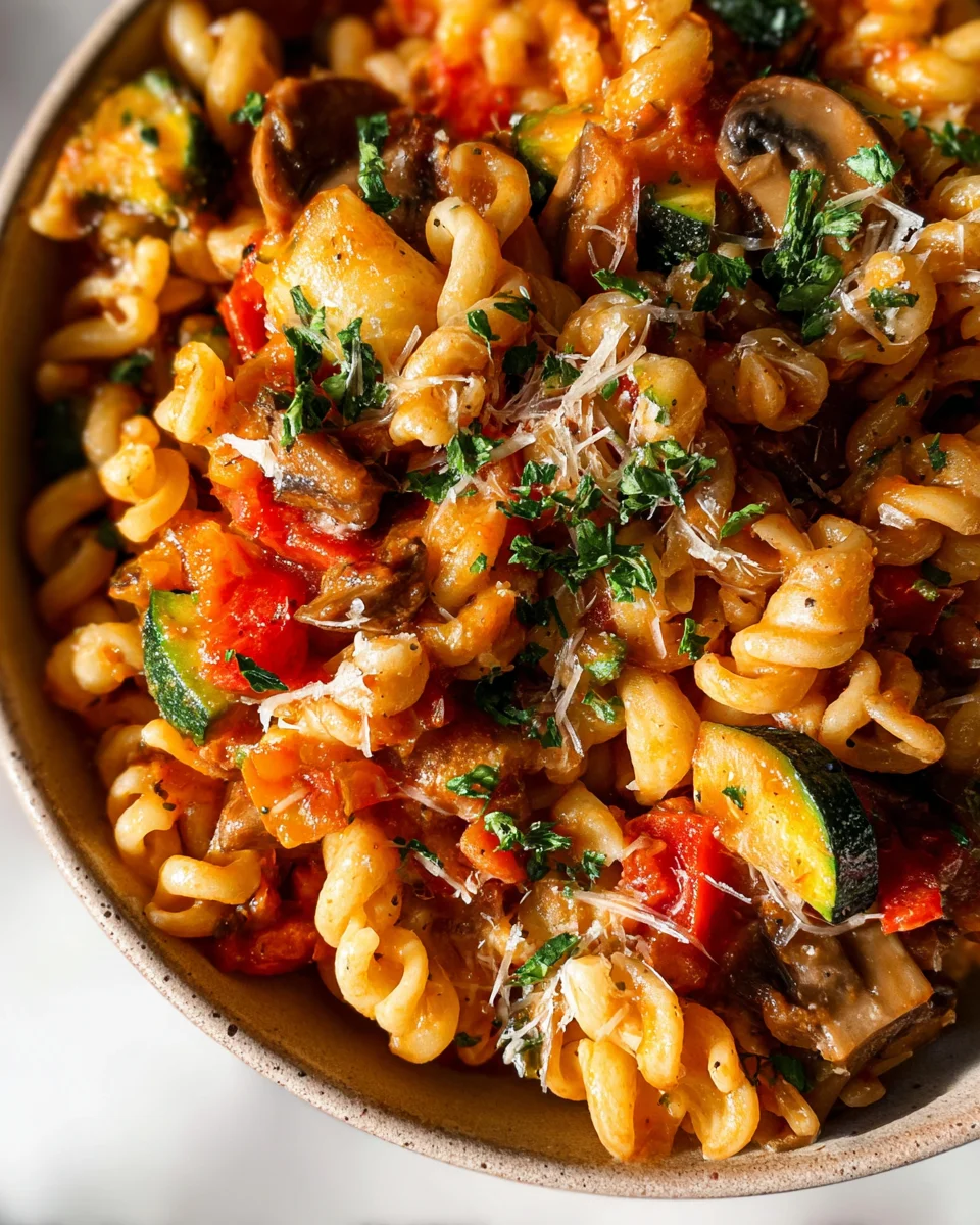 One-Pot Veggie Pasta 25 One-Pot Veggie Pasta