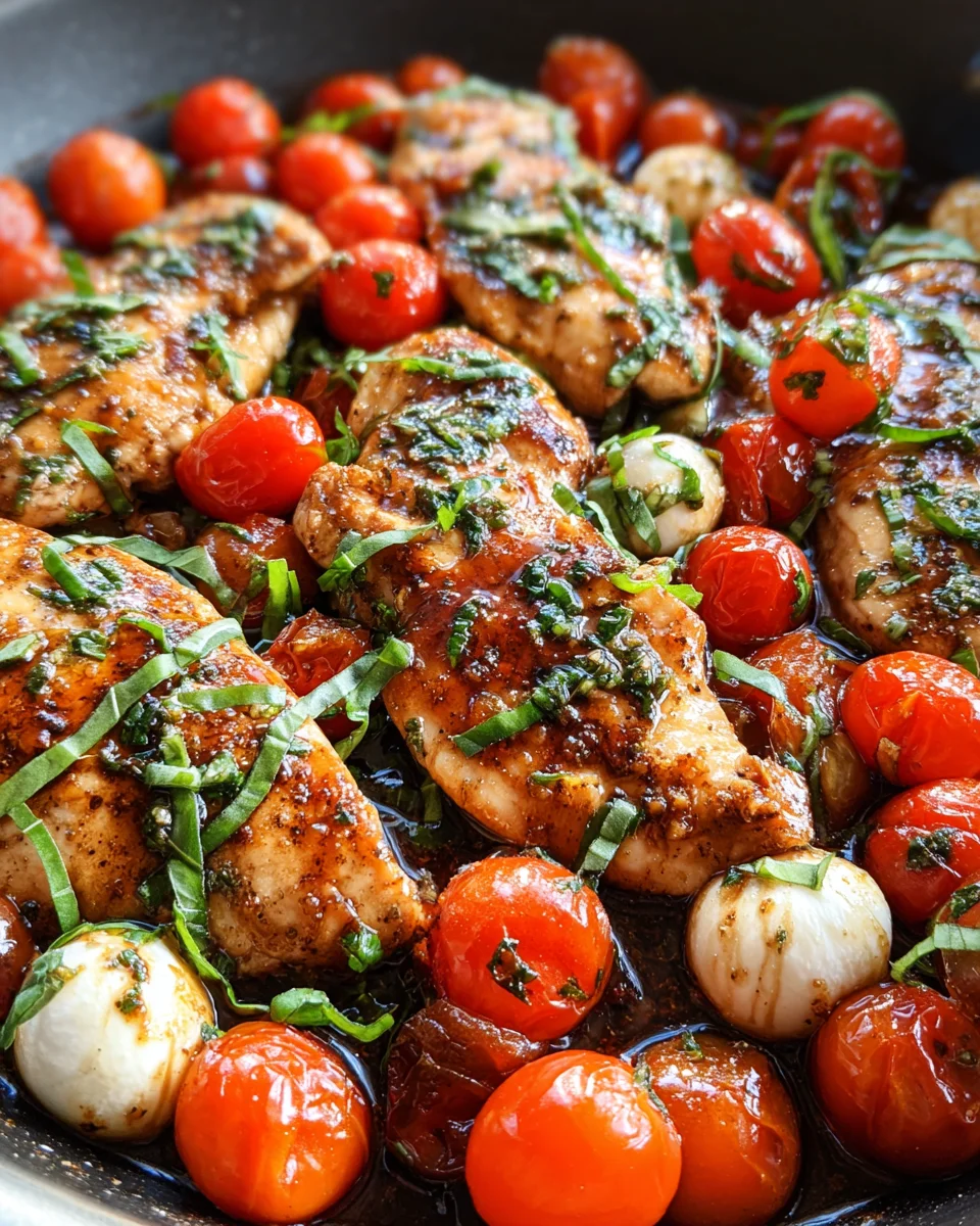 One Pan Balsamic Chicken One
