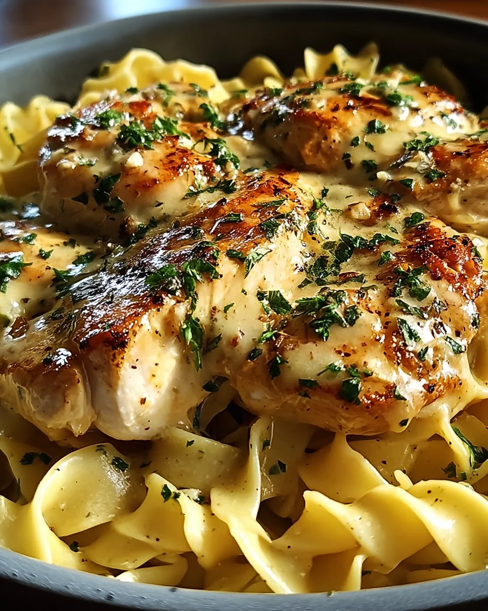 One Pan Chicken Noodles One