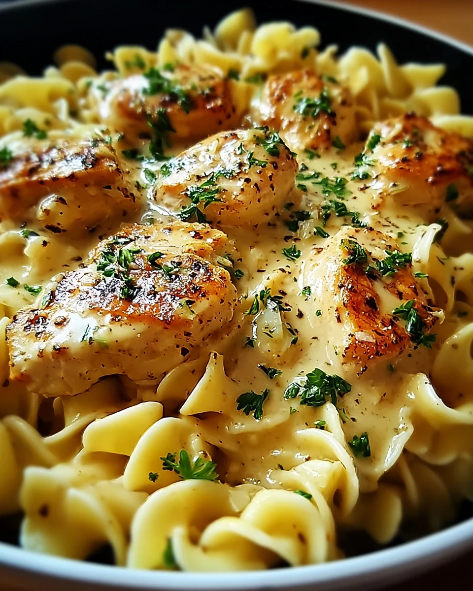 One Pan Chicken Noodles One