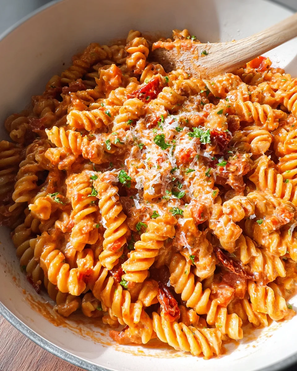 One Pot Creamy Tomato Pasta 21 One
