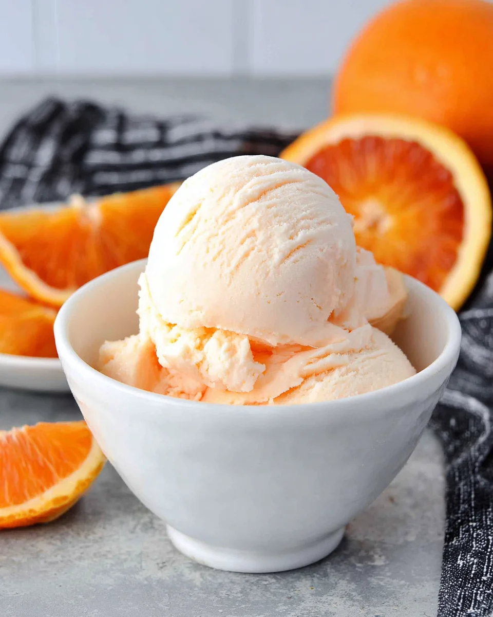 Orange Ice Cream