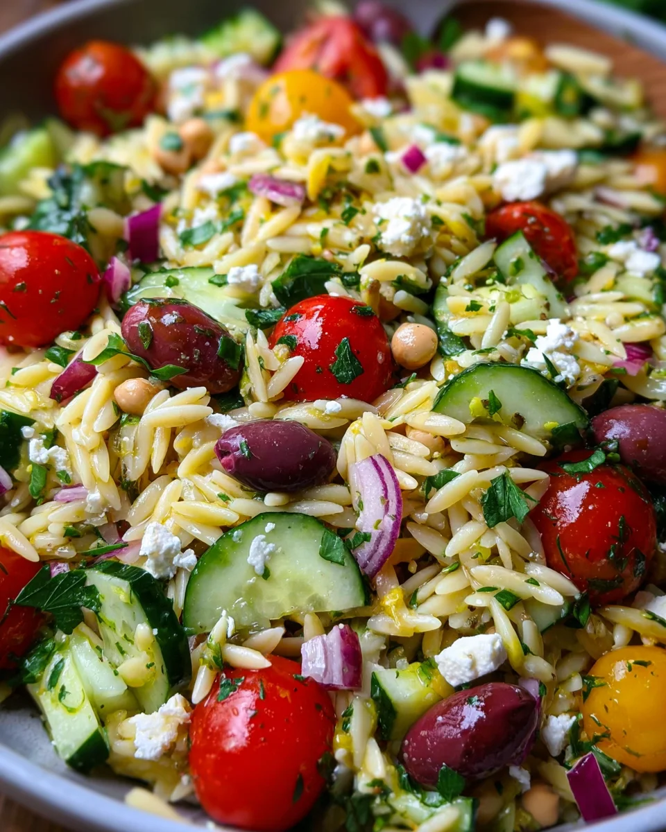 Orzo Pasta Salad