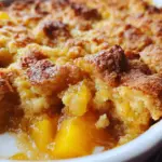 Peach Cobbler with Cake Mix