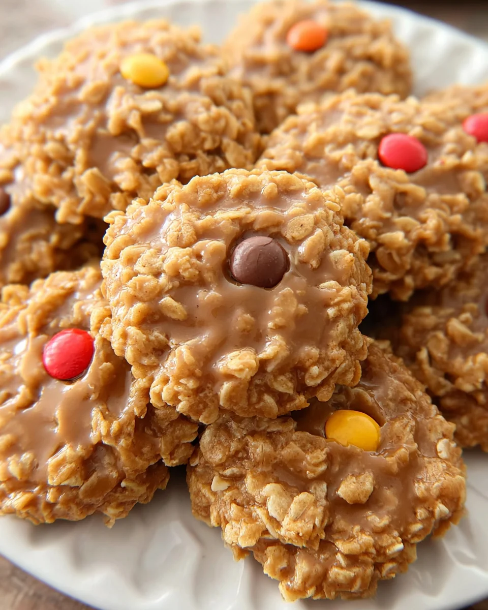 Peanut Butter No Bake Cookies Peanut