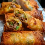 Philly Cheesesteak Egg Roll Philly Cheesesteak Egg Roll