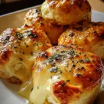Pillsbury Biscuit Garlic Butter Cheese Bombs