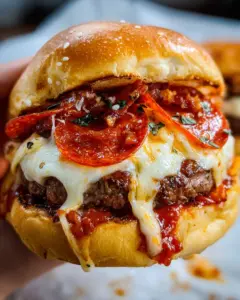 Pizza Burgers