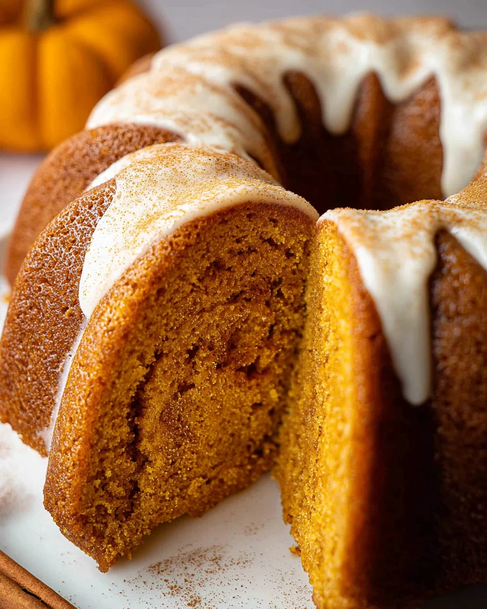 Pumpkin Bundt Cake Pumpkin