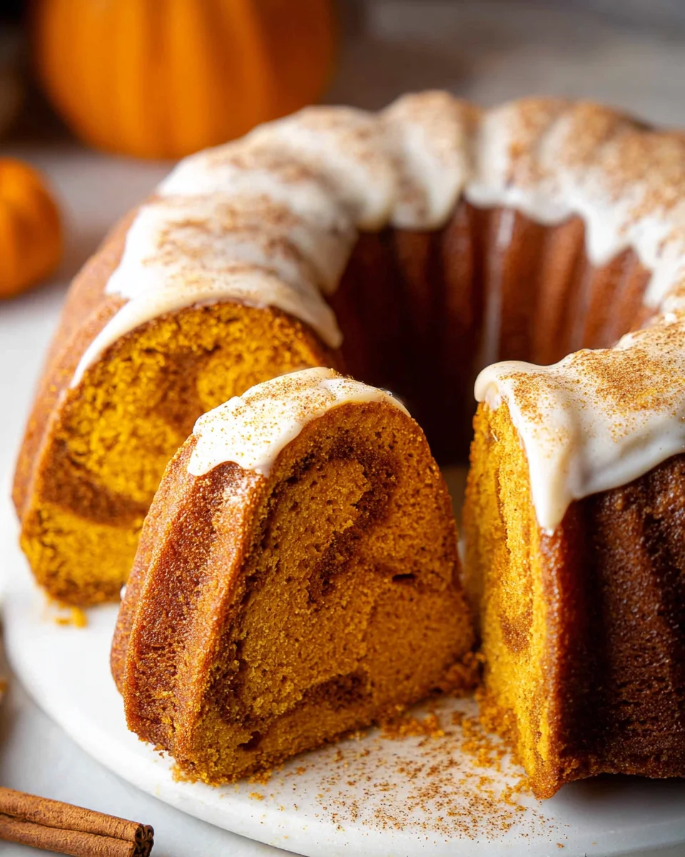 Pumpkin Bundt Cake Pumpkin