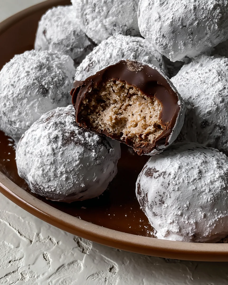 Puppy Chow Chocolate Truffles Puppy