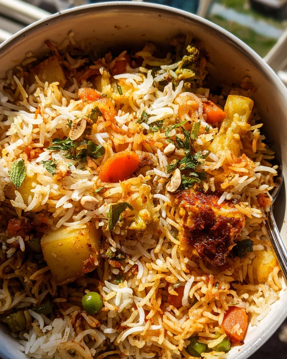 Restaurant Style Vegetable Biryani Restaurant