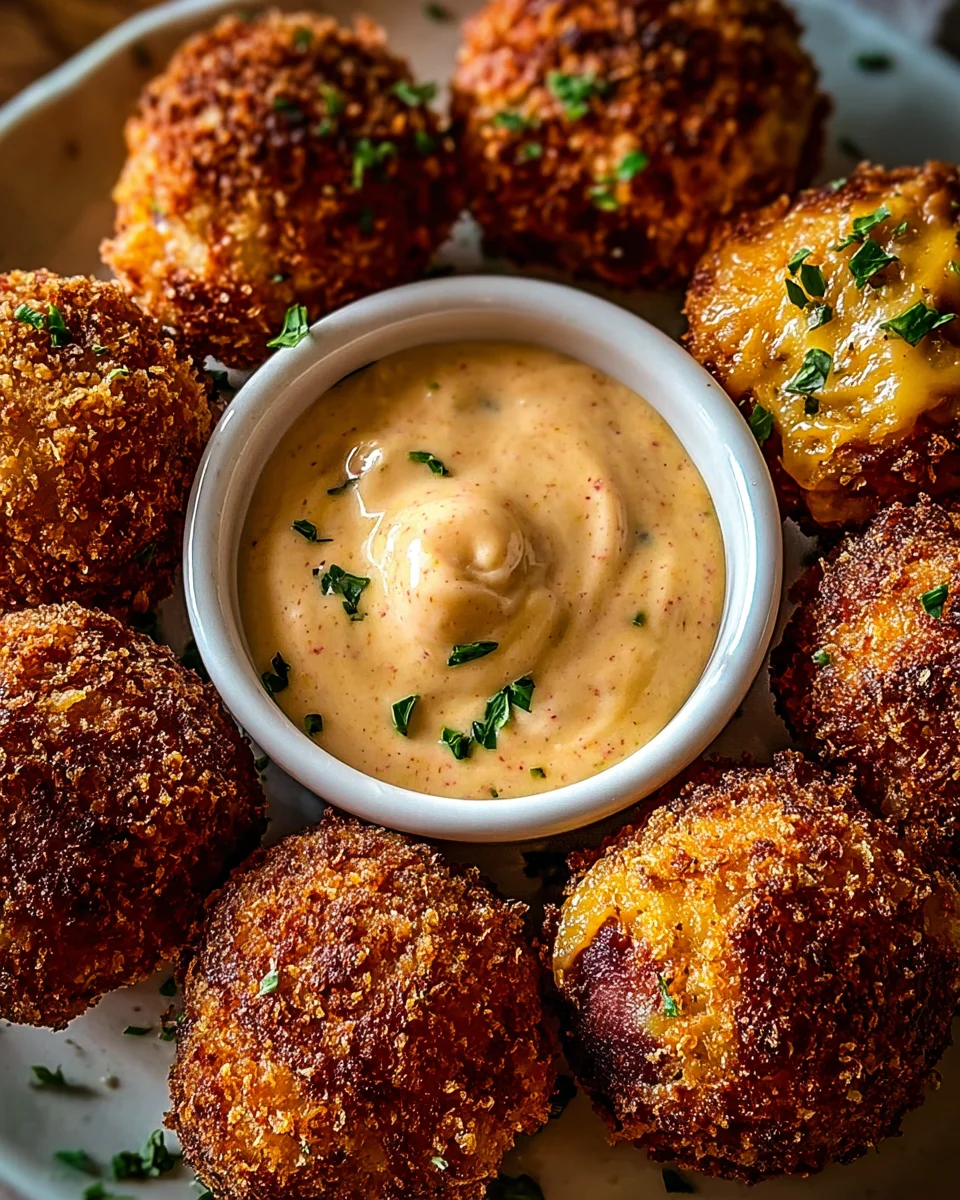 Reuben Balls with Spicy Thousand Island Dipping Sauce 24 Reuben Balls with Spicy Thousand Island Dipping Sauce