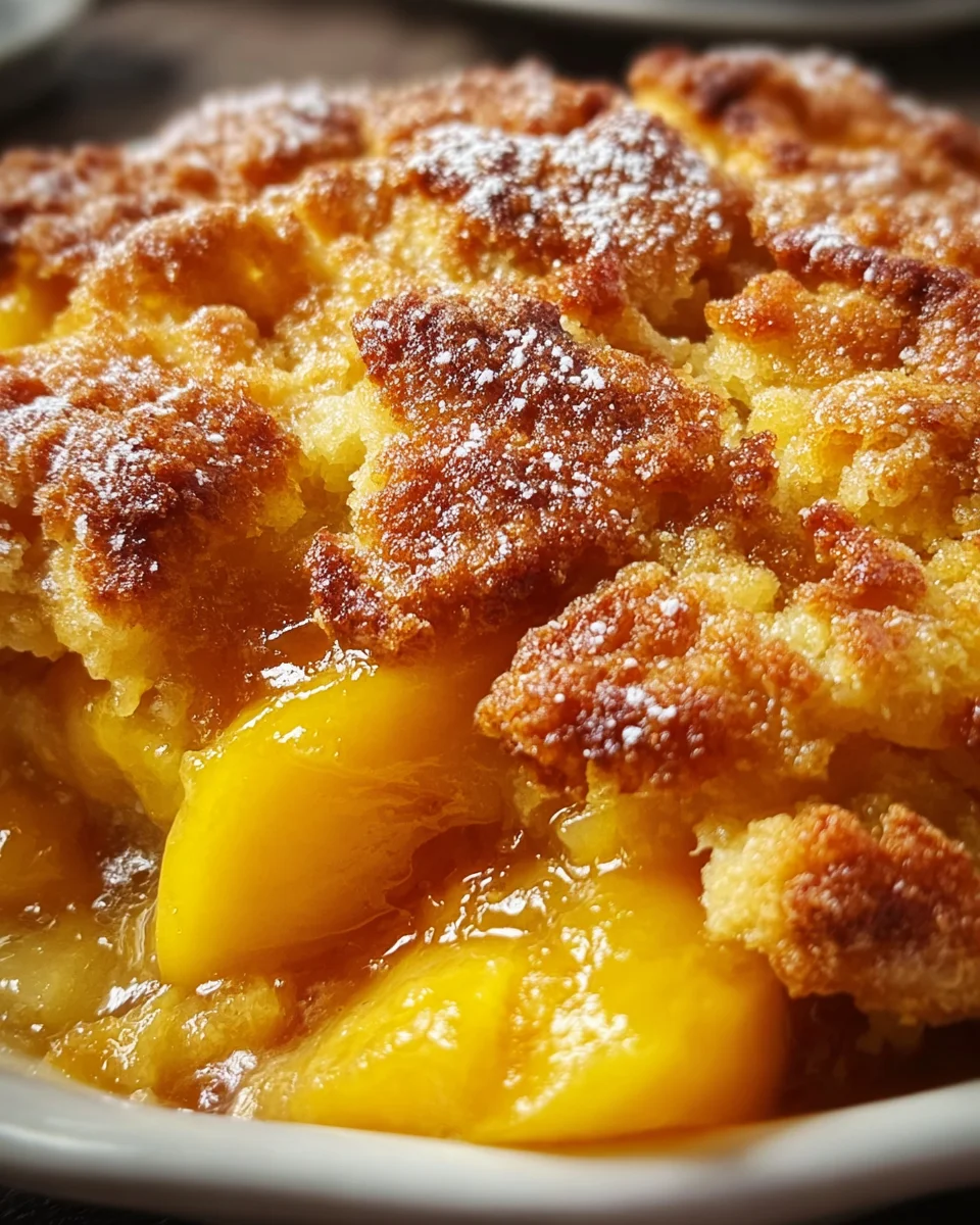 Ridiculously Easy Peach Cobbler 16 Ridiculously