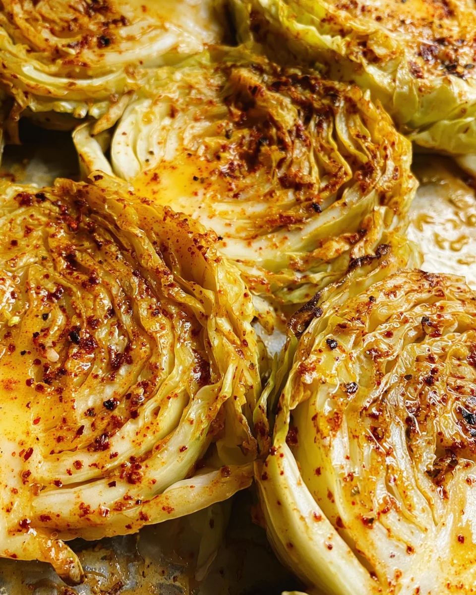 Roasted Cabbage Steaks Roasted