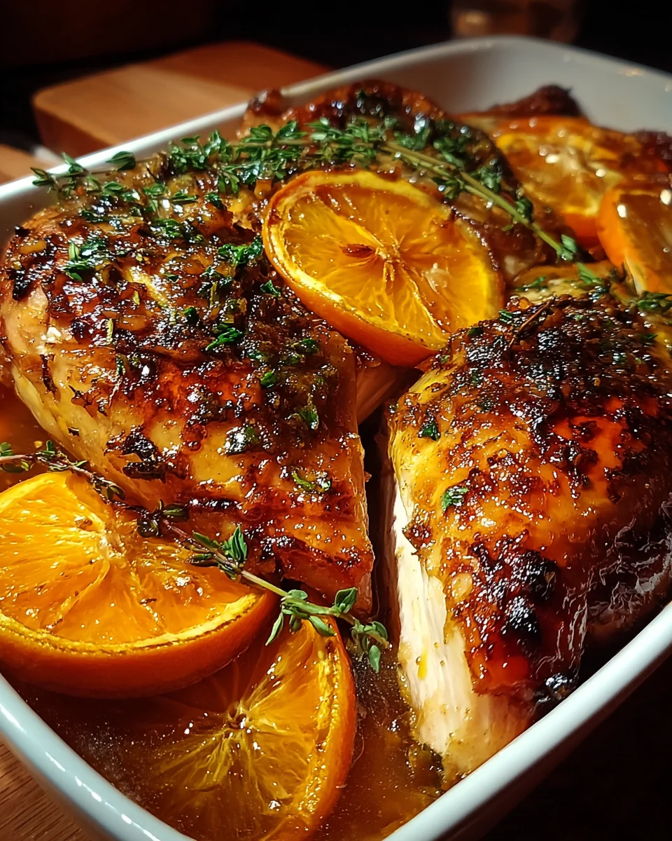 Roasted Orange Chicken Roasted Orange Chicken
