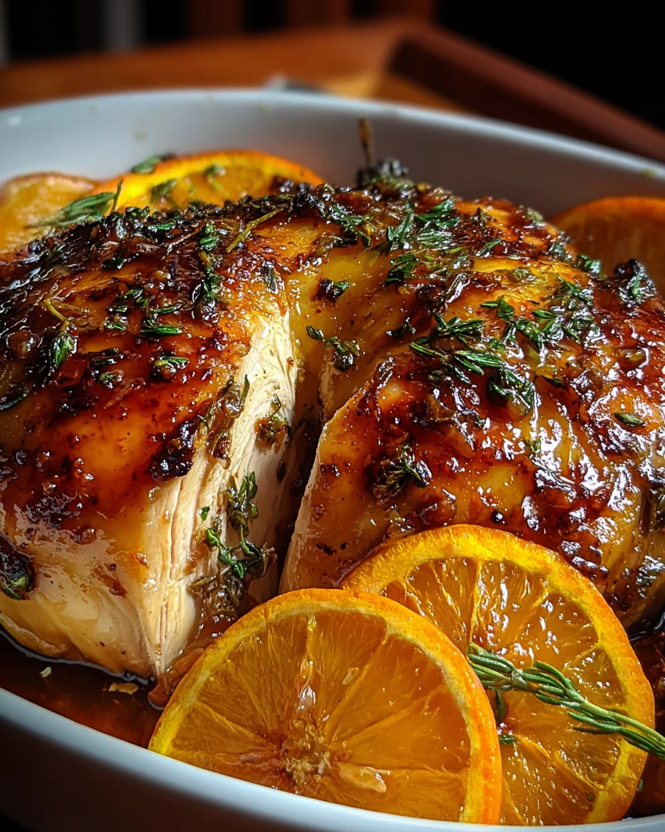 Roasted Orange Chicken Roasted